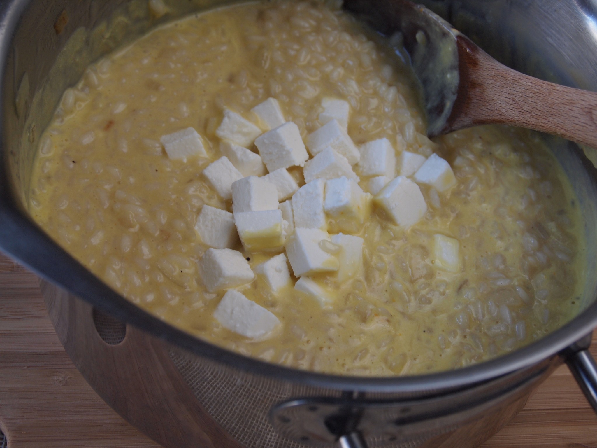 MeatlessMondays Risotto with Huancaína Sauce PERU DELIGHTS